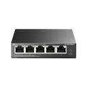 TP-Link TL-SG1005LP - V1 - conmutador - sin gestionar - 5 x 10/100/1000 (4 PoE+) - sobremesa, montaje en pared - PoE+ (40 W)