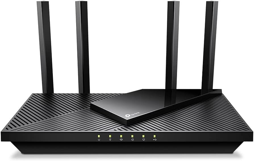 TP-LINK Archer AX73 - V1 - enrutador inalámbrico - conmutador de 4 puertos - 1GbE - Wi-Fi 6 - Doble banda