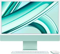 Apple iMac - All-in-one - Apple M3 None - 1 TB HDD - 24" - MacOS Sonoma - Green - Spanish - 8CPU 8GPU
