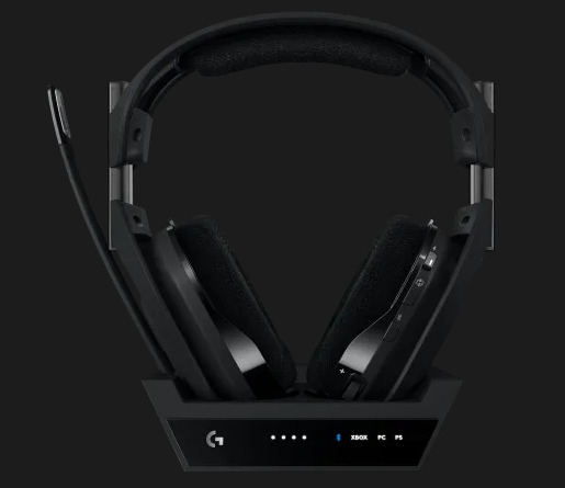 Logitech Astro - A50 - Headset - Wireless - Black