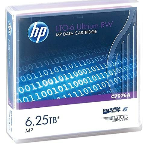 HP Data cartucho LTO6 ULTRIUM 6.25tb MP