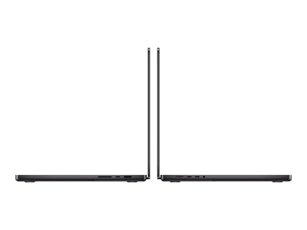 Apple MacBook Pro - M3 Pro - M3 Pro 18-core GPU - 36 GB RAM - 512 GB SSD - 16.2" 3456 x 2234 @ 120 Hz - 802.11a/b/g/n/ac/ax (Wi-Fi 6E), Bluetooth - negro espacial - kbd: EE. UU.