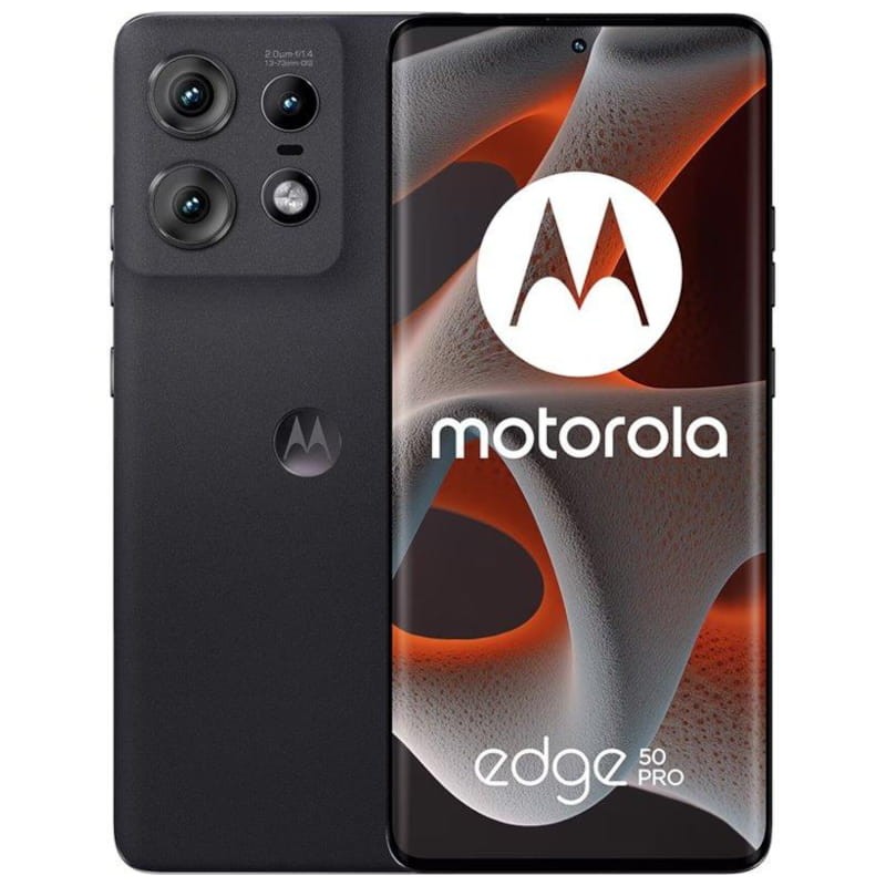 Motorola Edge 50 Pro - Smartphone - Android - 512 GB - Black Beauty - Touch - XT2403-2