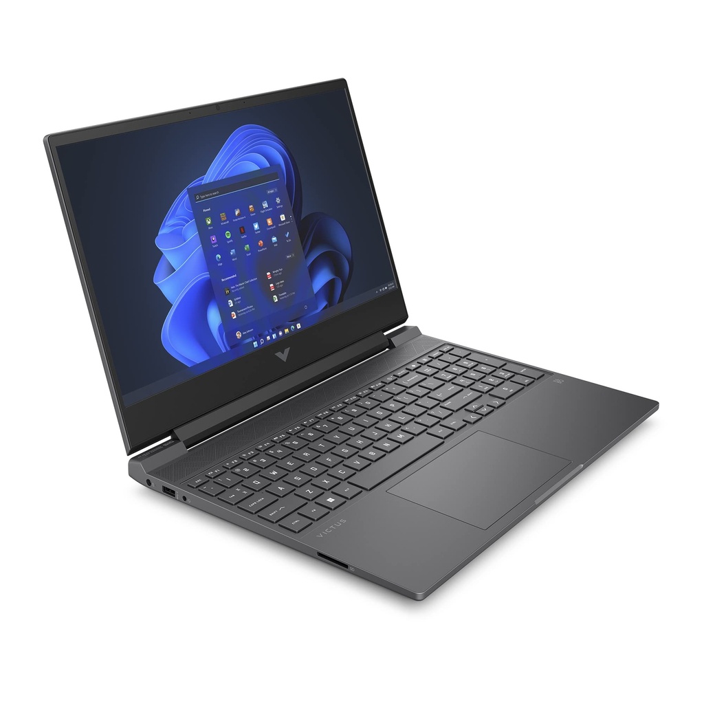 HP Victus 15-fb0122la - Ordenador portátil - 15.6" - 1920 x 1080 - AMD Ryzen 5 5600H / hasta 4.2 GHz - 8 GB DDR4 SDRAM - 512 GB SSD - NVIDIA GeForce GTX 1650 - Windows 11 Home - Español - Sin unidad óptica