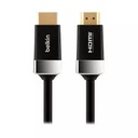 Belkin High Speed HDMI Cable - Cable HDMI con Ethernet - HDMI macho a HDMI macho - 2 m - compatibilidad con 4K