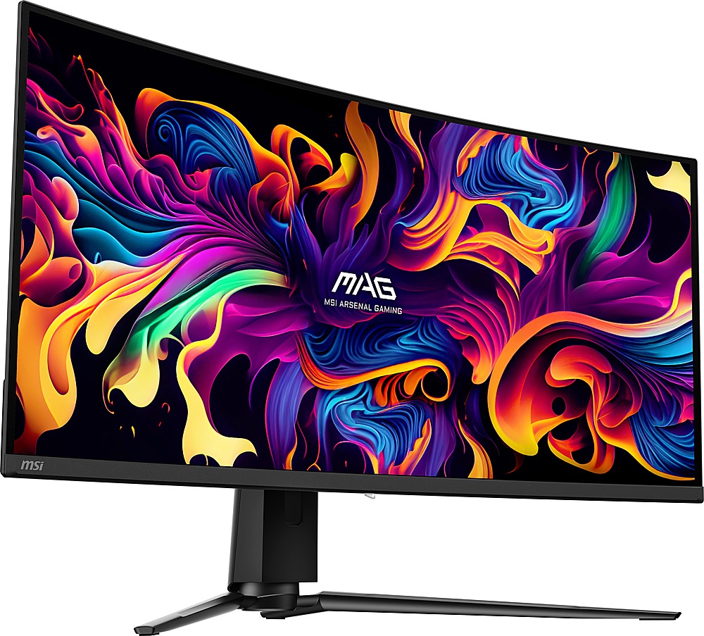 MSI - LED-backlit LCD monitor - Curved Screen - 34" - MAG 341CQP UWQHD 175HZ 0.03 M