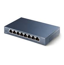 TP-Link TL-SG108 8-port Metal Gigabit Switch - Conmutador - sin gestionar - 8 x 10/100/1000 - sobremesa