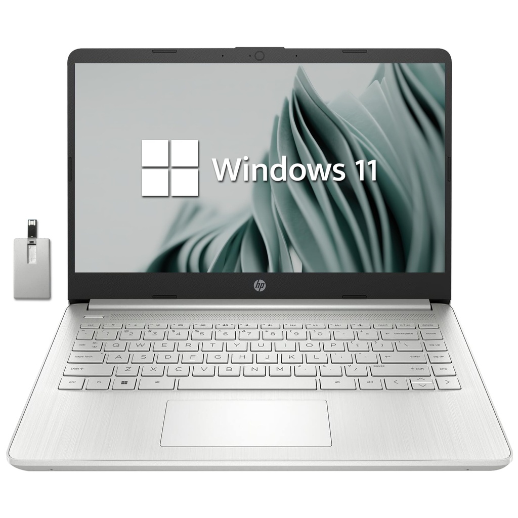 HP 14-ep0027la - Notebook - 14" - Intel Core i3 I3-1215U - 8 GB - SSD - Windows 11 Home - Silver - Spanish