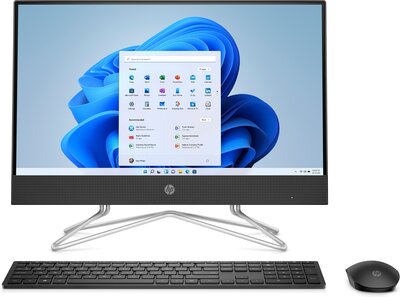 HP 22-dg0009la - All-in-one - Intel None N100 - 512 GB HDD - Windows 11 Home - Black - Spanish