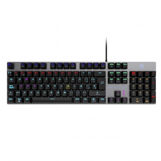 Primus Gaming - Keyboard - Wired - Spanish - USB - Ergonomic Design - Grogu Green