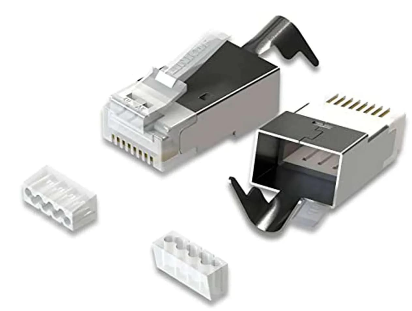 LTK-C6TS - LANTEK LTK-C6TS, Terminales RJ45 Cat6 Blindado Cat6A (CONECTORES)
