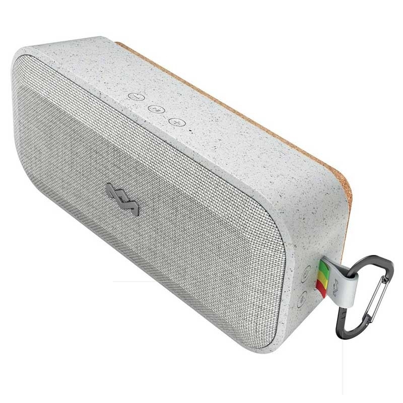 House of Marley No Bounds XL - Altavoz - para uso portátil - inalámbrico - Bluetooth - 20 vatios - 2 vías - gris