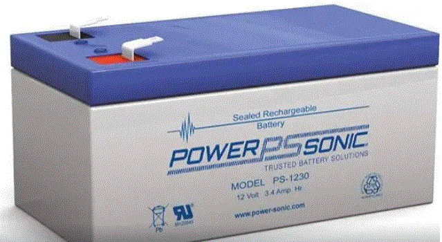 12V-3.4A PS-1230F1- Acumulador