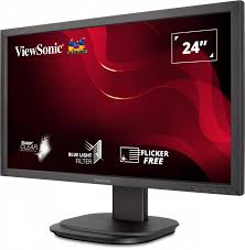 ViewSonic Ergonomic VG2439SMH - Monitor LED - 24" (23.6" visible) - 1920 x 1080 Full HD (1080p) - 250 cd/m² - 3000:1 - 5 ms - HDMI, VGA, DisplayPort - altavoces