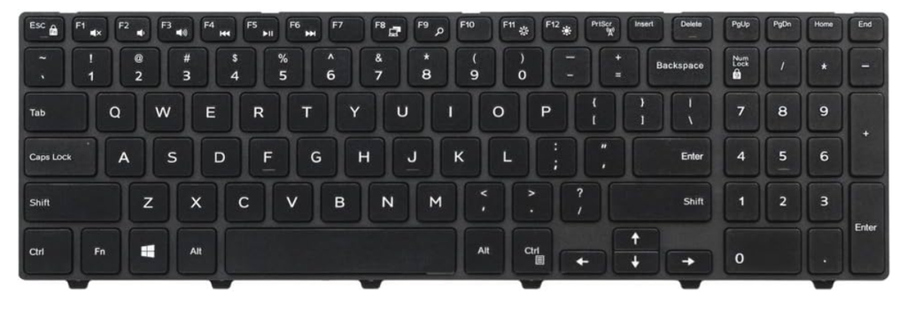 Teclado de repuesto para Dell Inspiron 5559