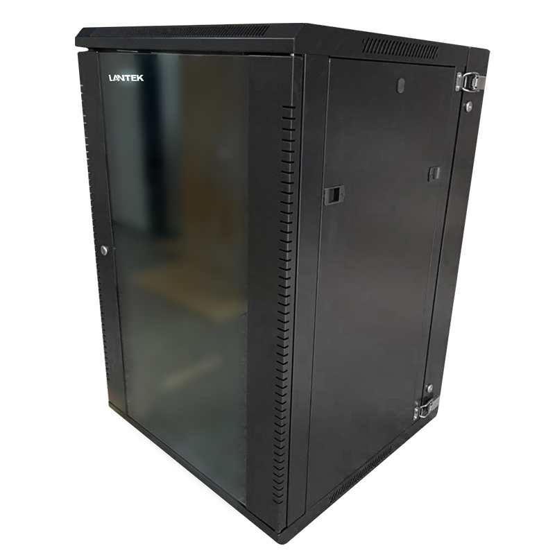 LTK-GAB18WS-GABINETE 18U PARED 910 H 570 W 550 D 1 ABANICO