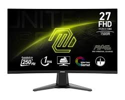 MSI - Curved Screen - 27" - 1920 x 1080 - DisplayPort / HDMI