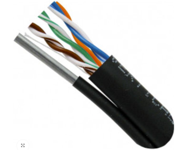 LTK-562/MESG -LANTEK Cable UTP CAT6 intemperie con mensajero / PURO COBRE