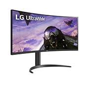 LG UltraWide 34WP65C-B - Monitor LED - curvado - 34" - 3440 x 1440 UWQHD @ 75 Hz - IPS - 400 cd/m² - 1000:1 - HDR10 - 1 ms - 2xHDMI, DisplayPort, USB-C