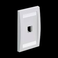 CFPL1WHY-/Placa frontal clásica Mini-Com, 1 puerto