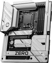 MSI - MSI Z790 PROJECT ZERO - Motherboard - ATX - LGA1700 Socket - Intel Z790 - para Celeron / para Pentium / para Core i3 / para Core i5 / para Core i7 - None