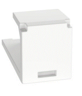 CMBWH-X-/Módulo de vacío Mini-Com™, 1 puerto, blanco