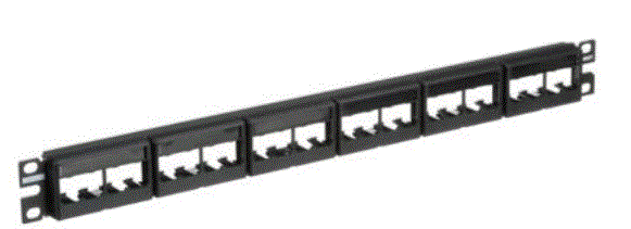 CPPL24WBLY-/PATCH PANEL PANDUIT 24PORT MODULAR NEGRO