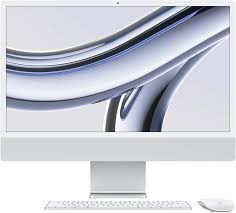 Apple iMac - All-in-one - Apple M3 None - 1 TB HDD - 24" - MacOS Sonoma - silver - Magic Keyboard