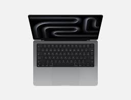 Apple MacBook Pro - Notebook - 14" - Apple M3 none - 16 GB - 1 TB SSD - MacOS Sonoma - Space Grey - 1-year warranty - MXE03LL/A