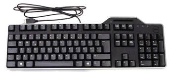 Dell - Keyboard - Wired - Spanish - Smartcard Keyboard  KB813 LATA