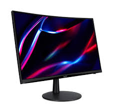 Acer - LED-backlit LCD monitor - Curved Screen - 23.6" - HDMI / VGA - ED240Q VGA + HDMI 1920x1080 75