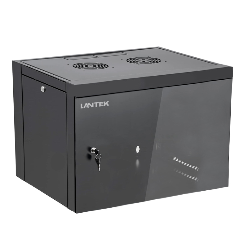 LTK-GAB6-GABINETE 6U PARED 313 H 540 W 450 D 1 ABANICO ARMADO CAP 50 KGS