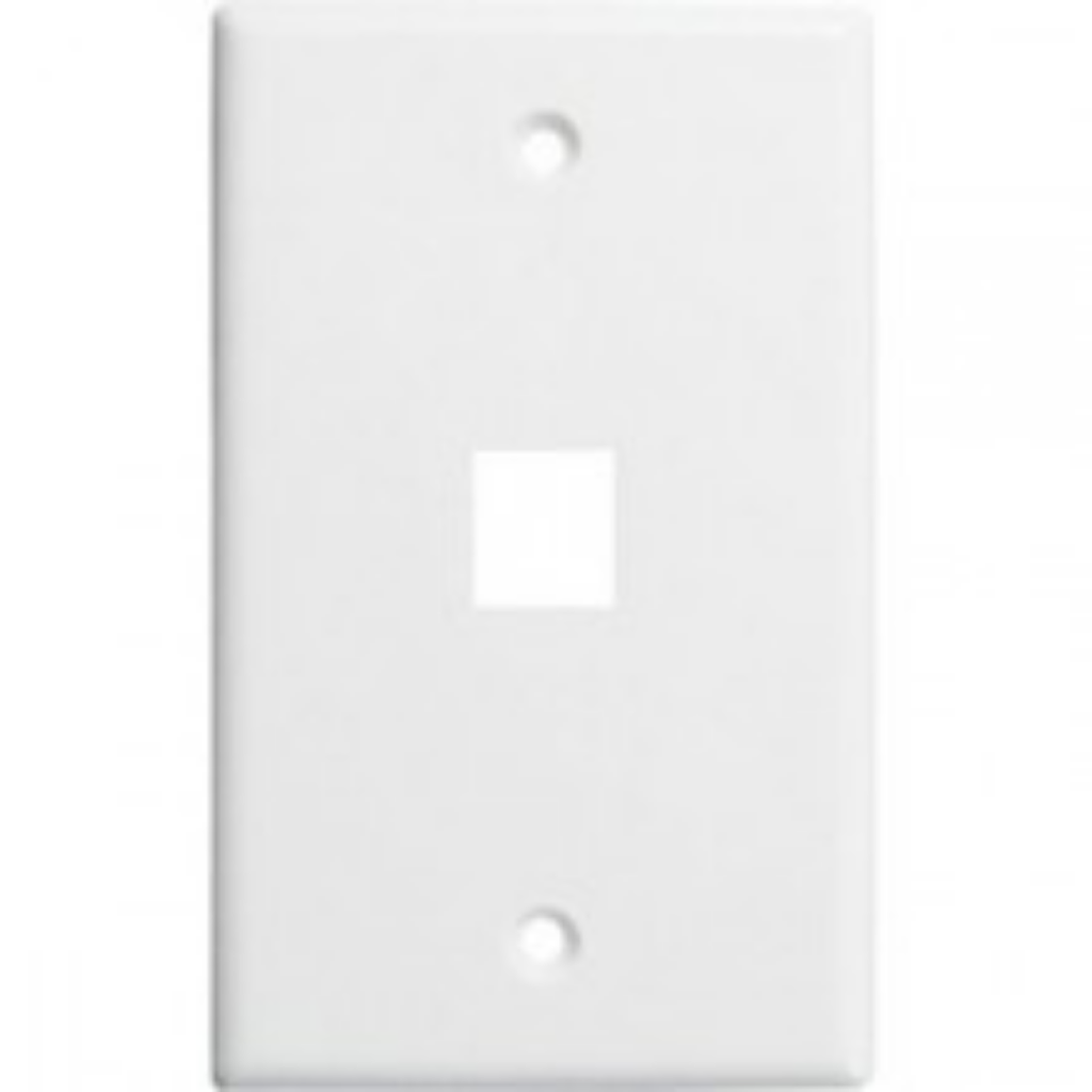 LTK-F1R-Faceplate placa de pared 1 puerto