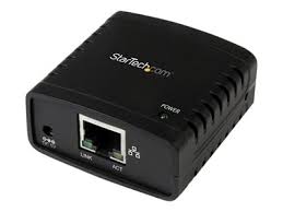 StarTech.com Servidor de Impresión en Red Ethernet 10/100 Mbps a USB 2.0 con LPR - Servidor de Impresión USB - Servidor de impresión - USB 2.0 - 10/100 Ethernet - negro - para P/N: SVA5H2NEUA