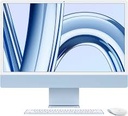 Apple iMac - All-in-one - Apple M3 None - 24" - Apple MacOS Sonoma - Silver - MQRK3E/A