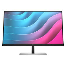 HP E24 G5 - E-Series - monitor LED - 23.8" - 1920 x 1080 Full HD (1080p) @ 75 Hz - IPS - 250 cd/m² - 1000:1 - 5 ms - HDMI, DisplayPort - cabezal negro, negro y plateado (soporte)