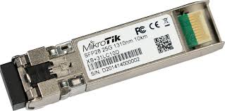 MikroTik XS+31LC10D - Módulo de transceptor SFP28 - SFP+/SFP28 / modo simple LC/UPC - hasta 10 km - 1310 nm