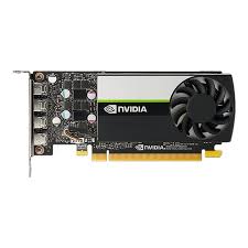 NVIDIA T1000 - Tarjeta gráfica - T1000 - 4 GB GDDR6 - PCIe 3.0 x16 perfil bajo - 4 x Mini DisplayPort