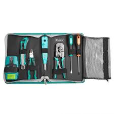 KIT HERRAMIENTAS DE RED PROFESIONAL  PROSKIT CAT5 y CAT6.