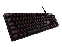 Primus Gaming - Keyboard - Wired - Spanish - USB 2.0 - Ergonomic Design - Black & white