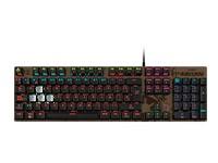 Primus Gaming - Keyboard - Wired - Spanish - USB 2.0 - Ergonomic Design - Black/white