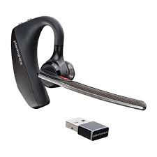 Poly Voyager 5200 - Auricular - en oreja - Bluetooth - inalámbrico, cableado - USB-A a través de adaptador Bluetooth - negro - Certificado para Equipos de Microsoft