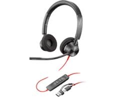 POLY - Headset - Blackwire 3225 Stereo USB-C