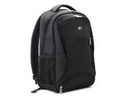 Klip Xtreme - Notebook carrying backpack - 17" - Polyester - Black - Travel Water resistant