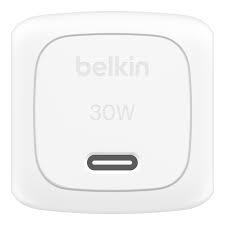 Belkin - Battery charger - Lithium ion - Para Universal - 30W USB-C Cube cargador pared