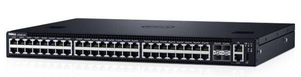 RWJ77 - Dell Networking S3048-ON 48x 1GBE 4x SFP+ 10GBE Ports Stacking PSU To Io Air 1x AC PSU.