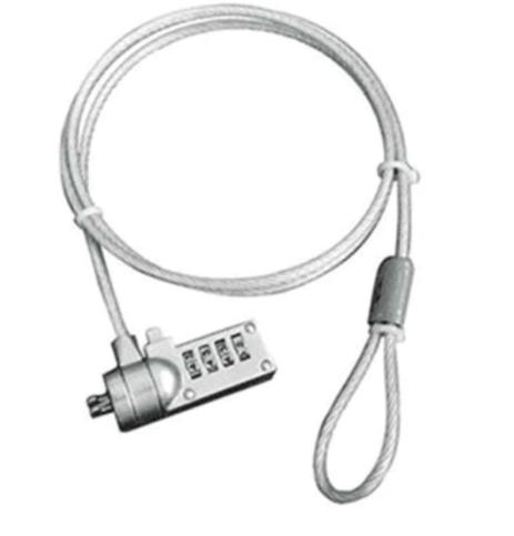 AGI-4007 - Cable De Seguridad Para Laptop Agiler - Combinación - Longitud del Cable: 1.8 metros