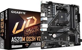 Gigabyte - Motherboard - Micro ATX - Socket AM4 - AMD A520