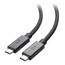 Klip Xtreme - USB cable - 24 pin USB-C - 3 m - Black - 100W Braided Fast charging
