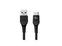 Klip Xtreme - USB cable - 24 pin USB-C - 3 m - Black - 100W 10Gbps Braided Fst Charg